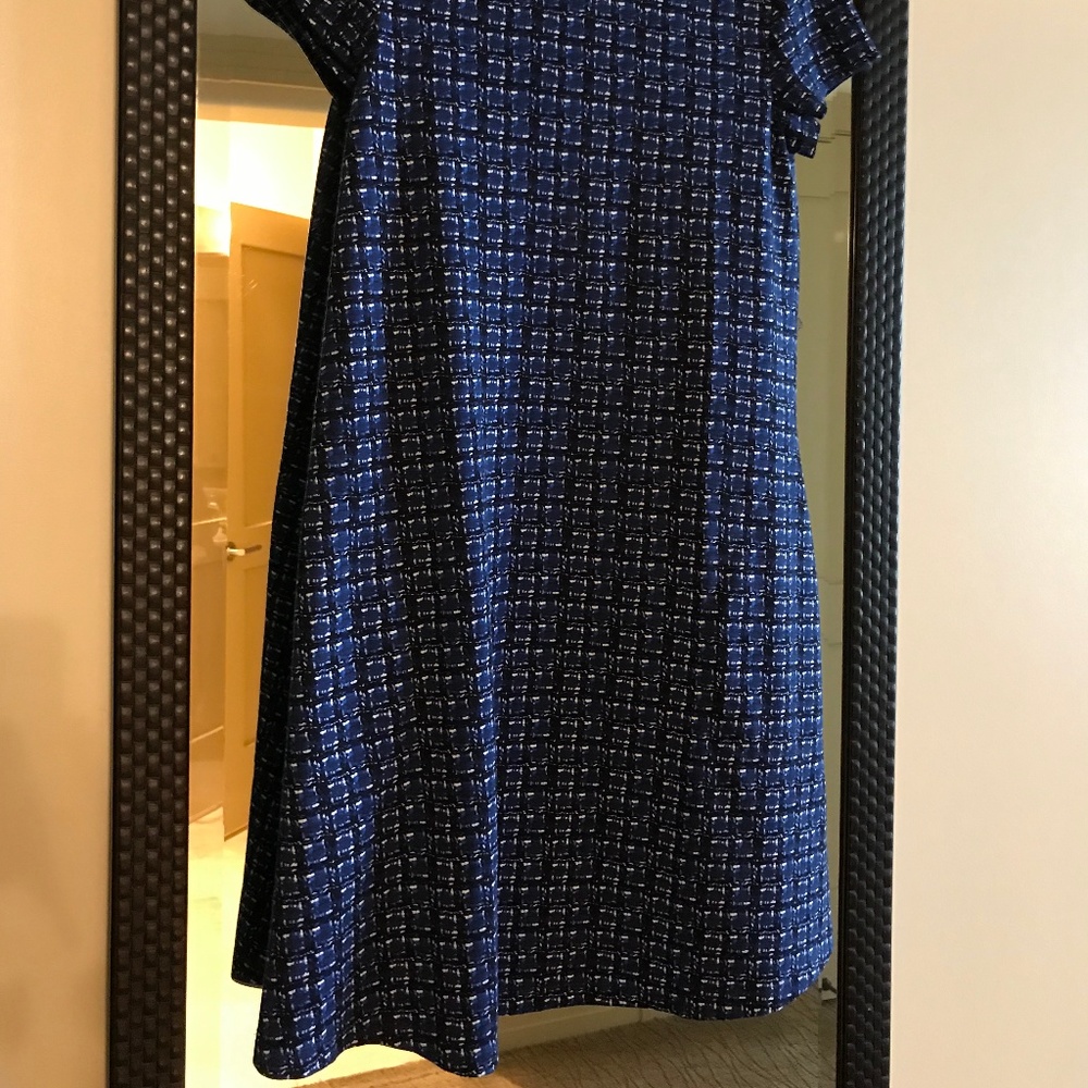 👗 J. McLaughlin 👗 Cap Sleeve Swing Dress 👗 HP - Picture 3 of 8
